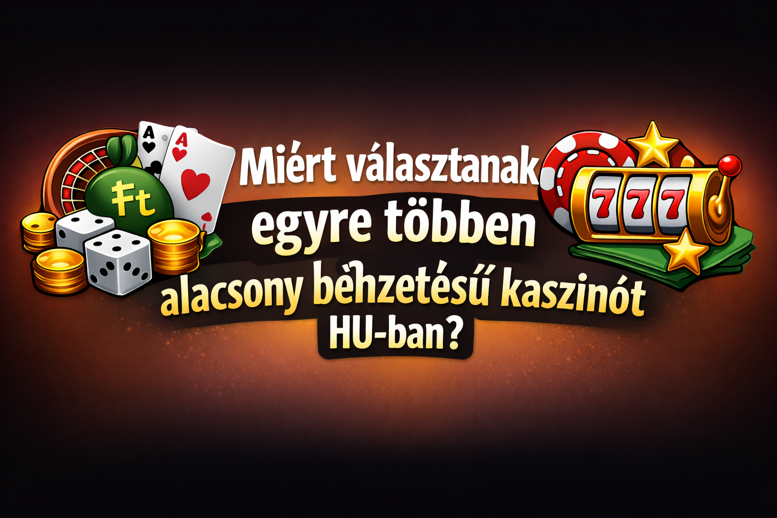 Miért választanak egyre többen alacsony befizetésű kaszinót HU-ban?