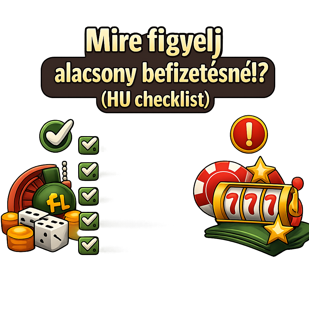 Mire figyelj alacsony befizetésnél? (HU checklist)
