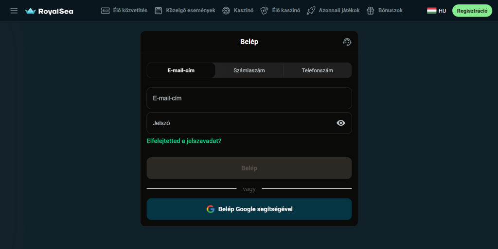 Regisztráció HU játékosként – a legbiztosabb út