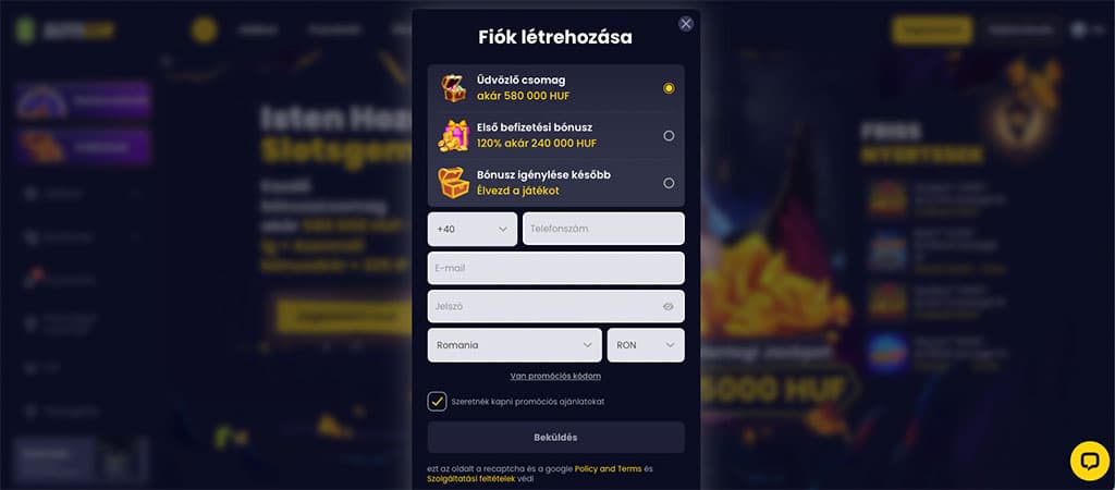 Regisztráció HU játékosként – így csináld okosan