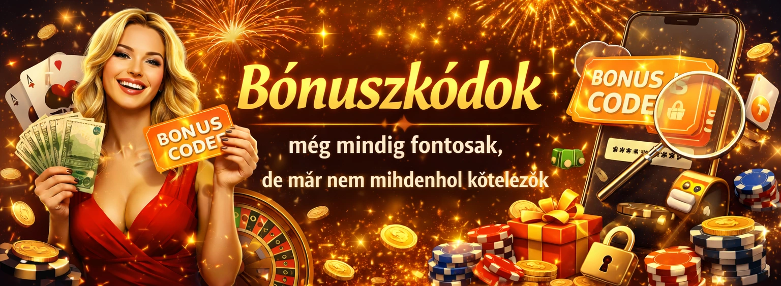 Bónuszkódok – még mindig fontosak, de már nem mindenhol kötelezők