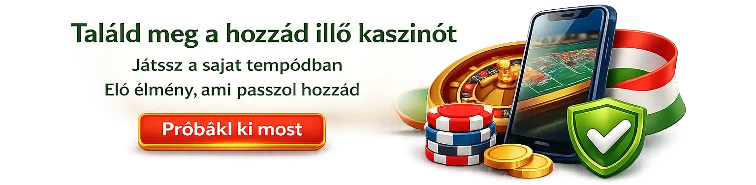 Találd meg a hozzád illő élő kaszinót