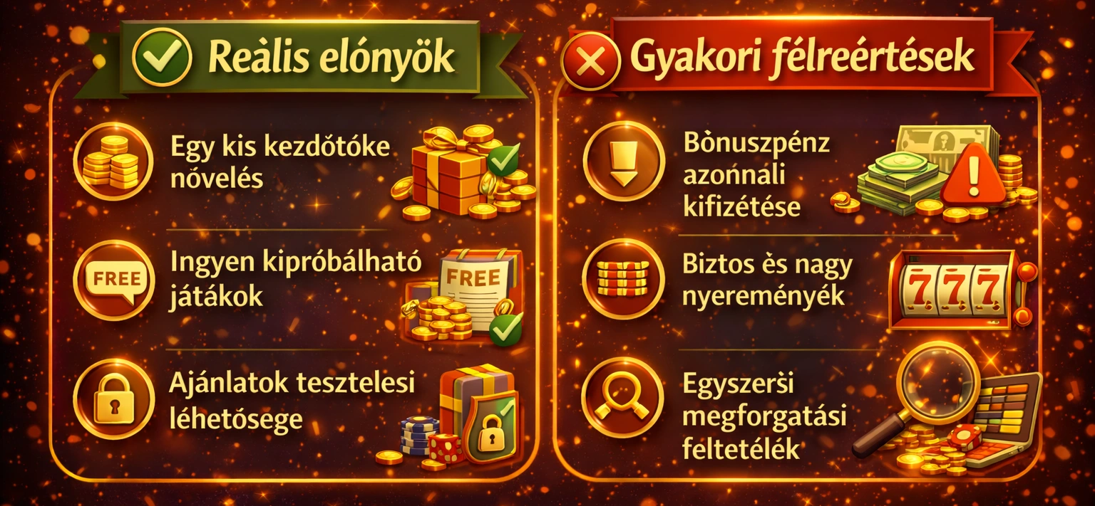 Reális előnyök és gyakori félreértések