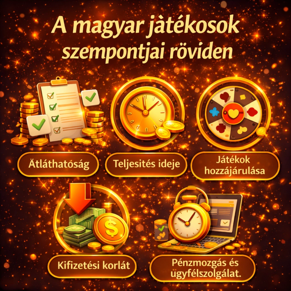 A magyar játékosok szempontjai röviden